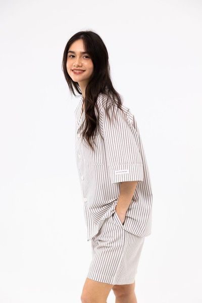 Пижама unisex Lotus Home - City Shorts коричневый L svt-2000022354073 фото