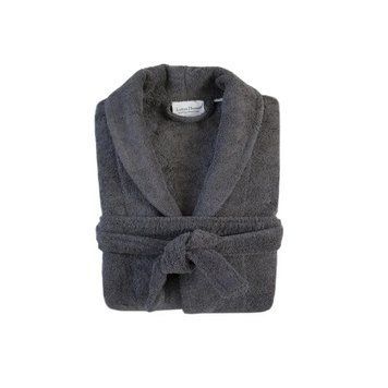 Халат махровий unisex Lotus Home - Basic Line antrasit L svt-2000022323451 фото