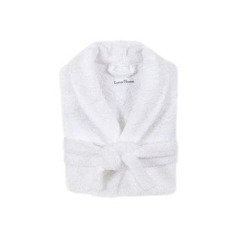 Халат махровий unisex Lotus Home - Basic Soft білий S svt-2000022339407 фото