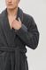 Халат unisex Lotus Home - Bold New Microcotton antrasit махровый S svt-2000022329491 фото 25