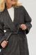 Махровый халат unisex Lotus Home - Basic New Line антрацит S svt-2000022348058 фото 3