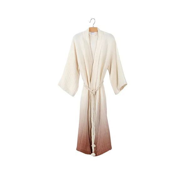 Халат Lotus Home - Nitra muslin beige S/M svt-2000022351041 фото