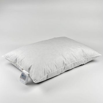 Подушка низька пухова Iglen 100% сірий пух, 50x70 см p_s_k_507011G фото