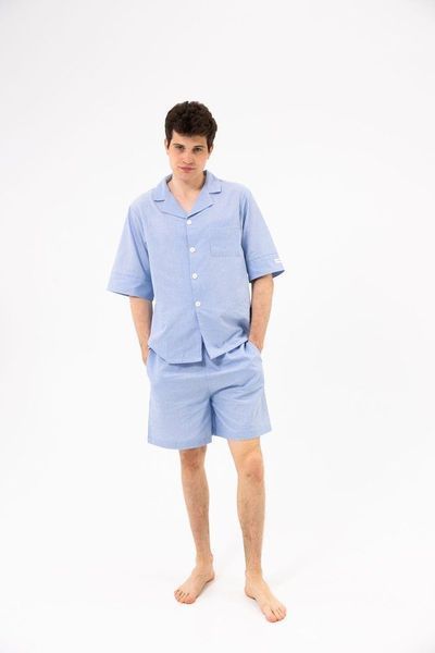 Піжама unisex Lotus Home - City Shorts блакитний L svt-2000022354080 фото