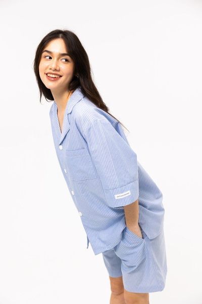 Піжама unisex Lotus Home - City Shorts блакитний L svt-2000022354080 фото